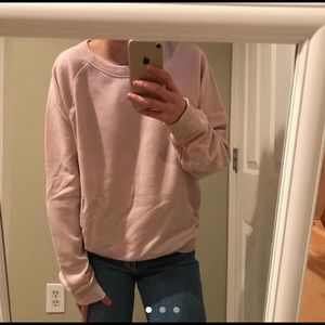 Light Blush Pink Crew Neck from Aerie